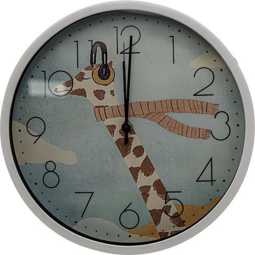 Reloj De Pared Mural Grande Jirafa/audifonos-0