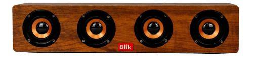 Parlante Blik Rockwood Portátil Con Bluetooth Madera-6