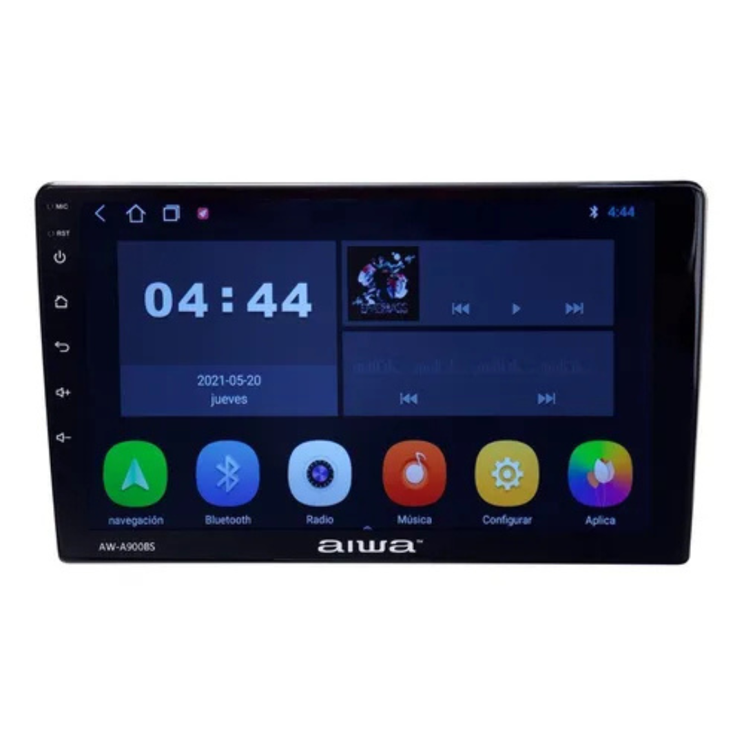 RADIO CON PANTALLA TACTIL PARA EVHICULO AIWA AW-A900BS ANDORID NEGRO-2