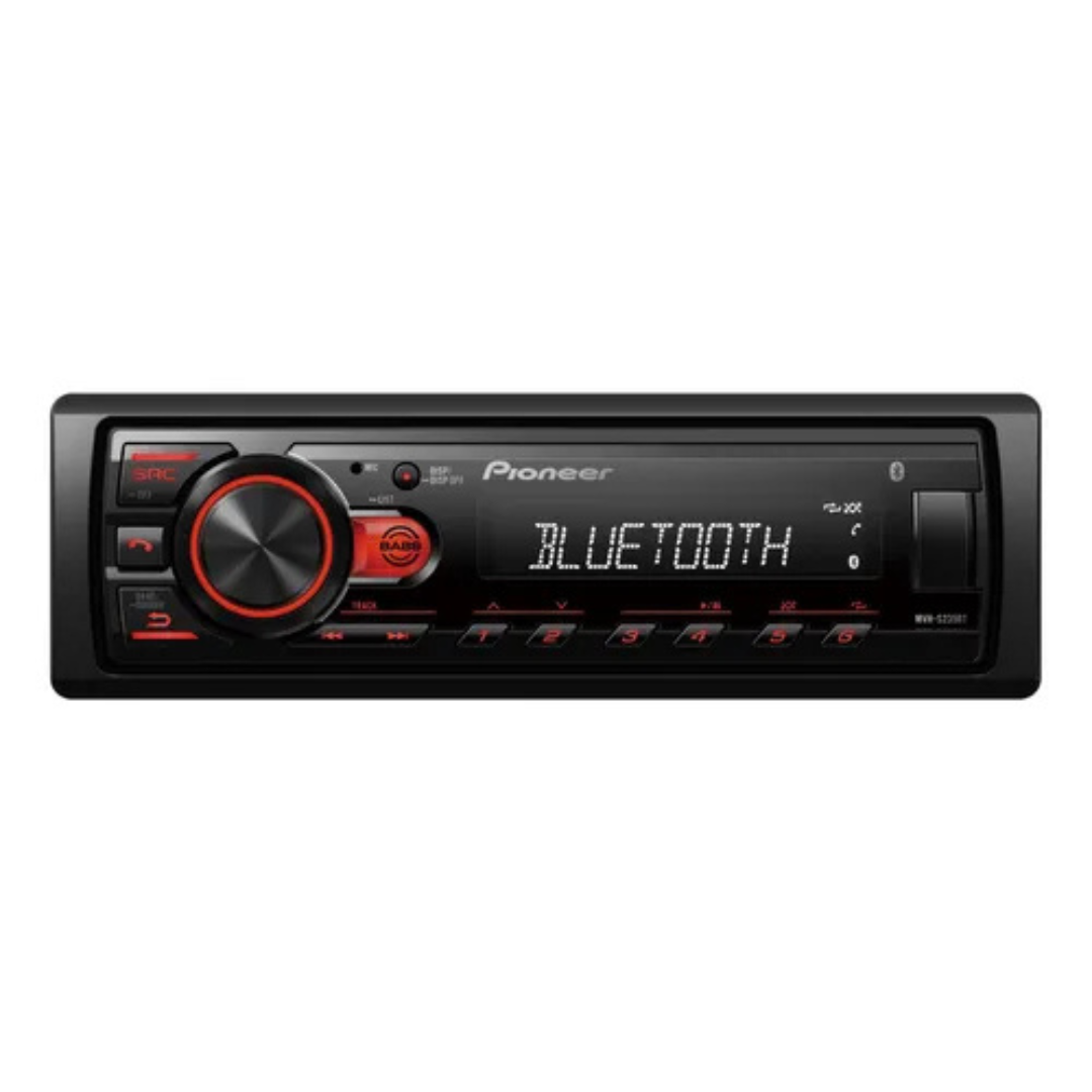 RADIO PARA VEHICULOS PIONEER MVH-S235BT NEGRO-2