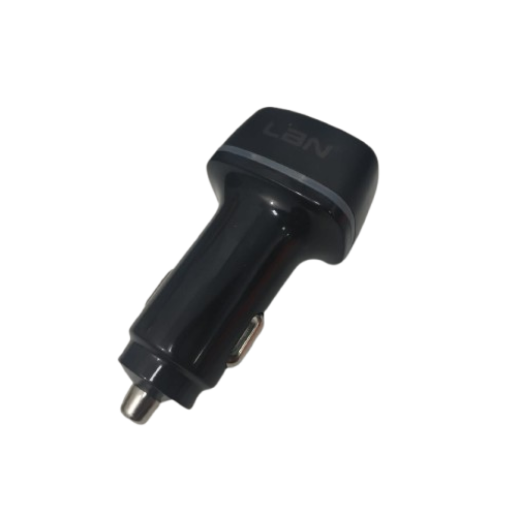 CARGADOR USB/TIPO-C PARA VEHICULOS LBN LBCC34 NEGRO-2