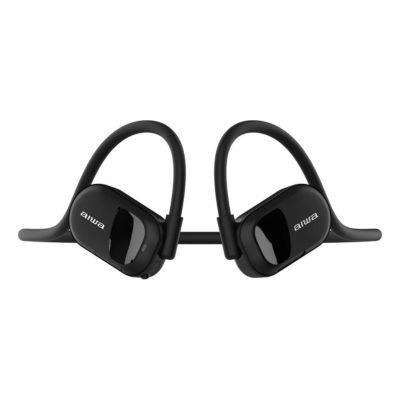 Audífonos Bluetooth Deportivos Aiwa Aw-acf1b color negro-1