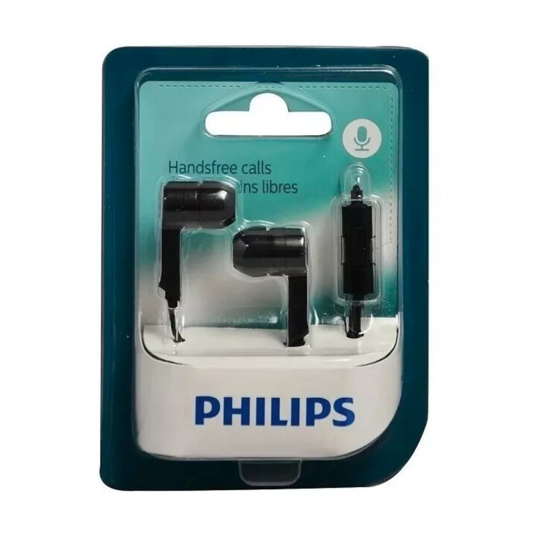 AUDIFONOS MANOS LIBRES PHILIPS SHE1405BK/10-2