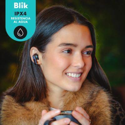 Audifonos Bluetooth Blik Air950 Cancelación De Ruido 40 Hrs Negro-2