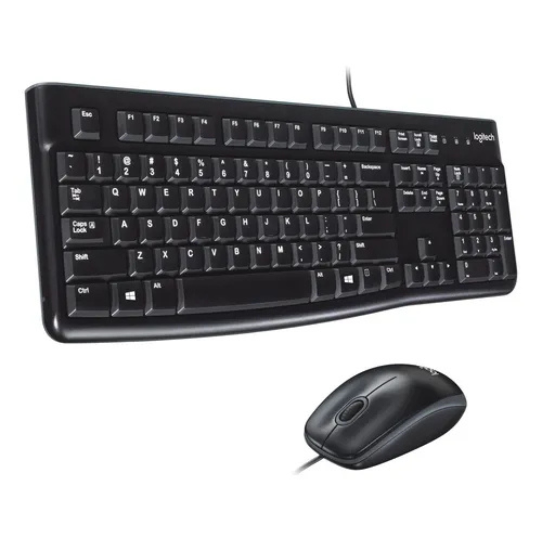 KIT TECLADO + MOUSE USB LOGITECH MK120 NEGRO-2