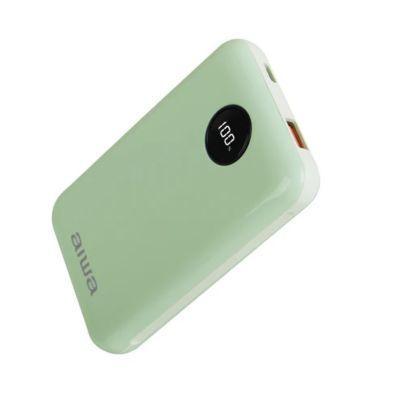 Batería Externa Power Bank 10 000 Mah Aiwa Paw 300 Color Celeste-0