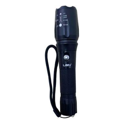 Linterna Portátil Led Lbn Recargable E5 Negra-1