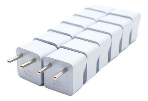 Adaptador/enchufe Corriente Sl-118 Americano-europeo 12 Unid-1