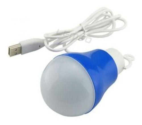 Ampolleta Led De Emergencia Con Cable Usb X5und-1