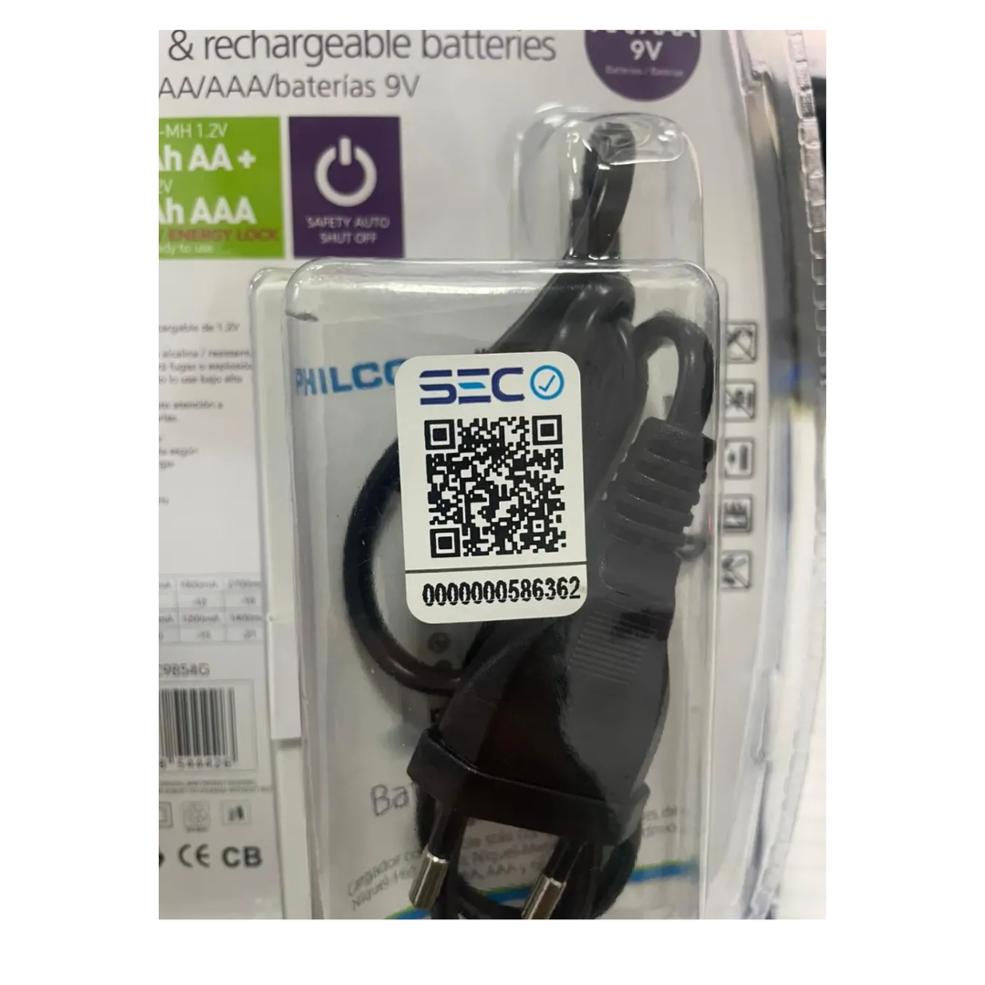 Cargador Y Baterías Recargables Aa/aaa/baterías 9v Philco-2