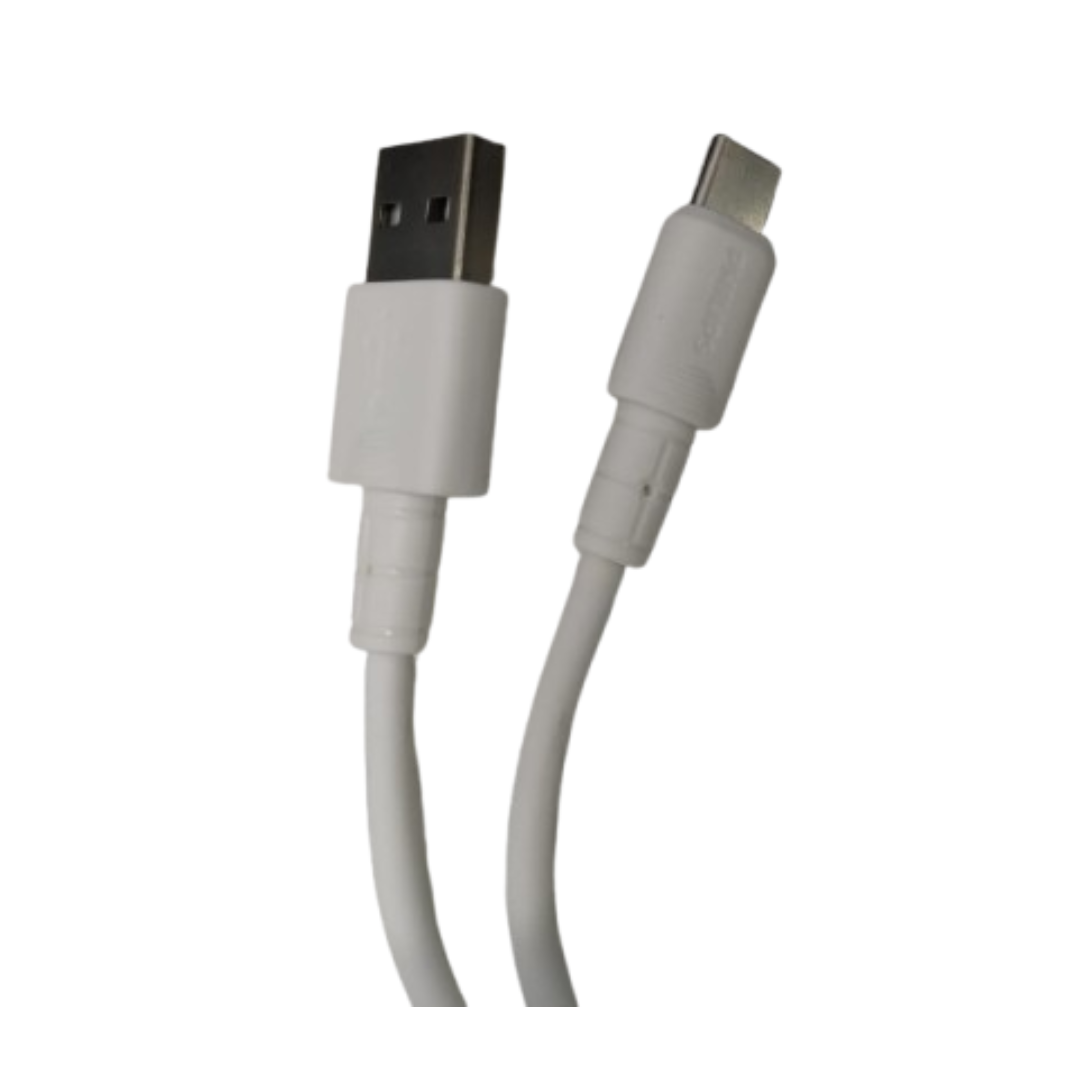 CABLE DE DATOS Y CARGA PHILIPS USB A TIPO-C DLC3001AW BLANCO-2