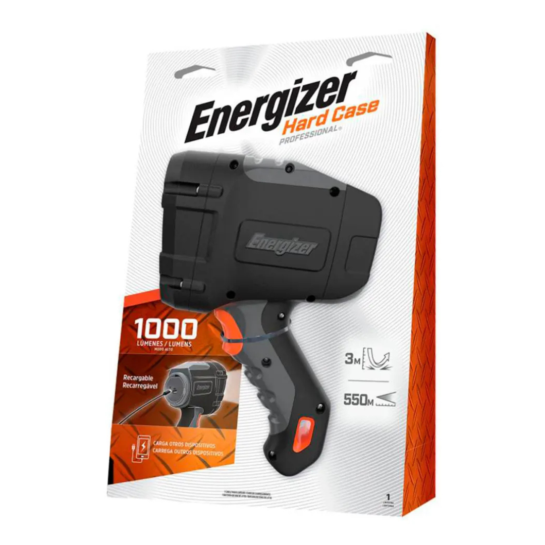 Foco Energizer Hard Case Recargable 1000 Lumens-2