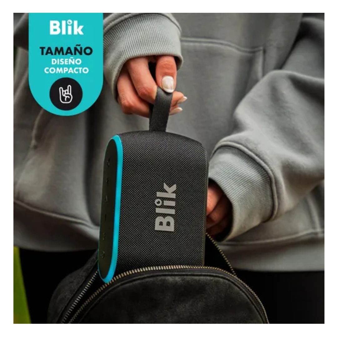 PARLANTE INALAMBRICO DEEP BASS BLIK BASS ONE NEGRO-0