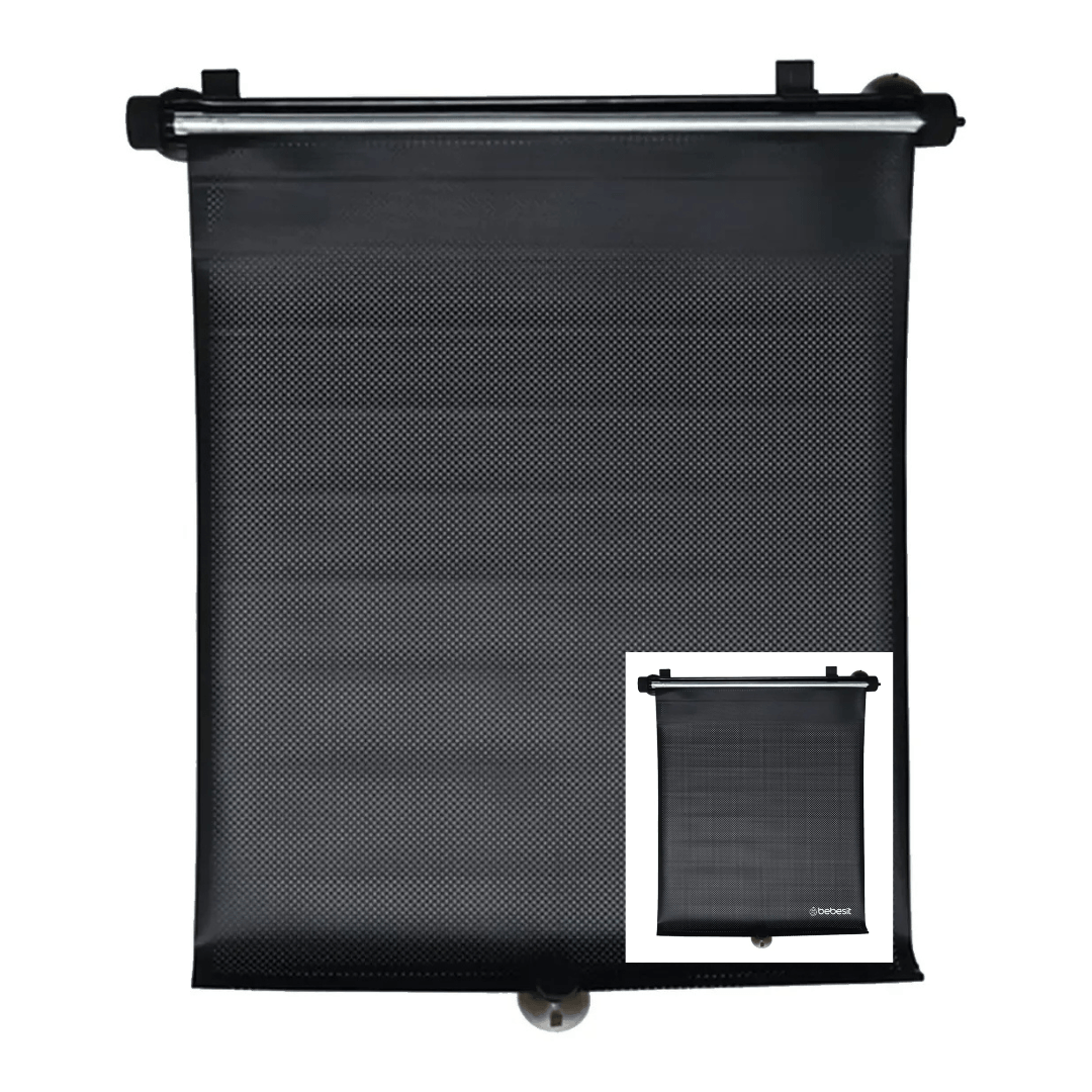 Cortina Roller Para Vehiculos B equip Beq1117 Negro-2