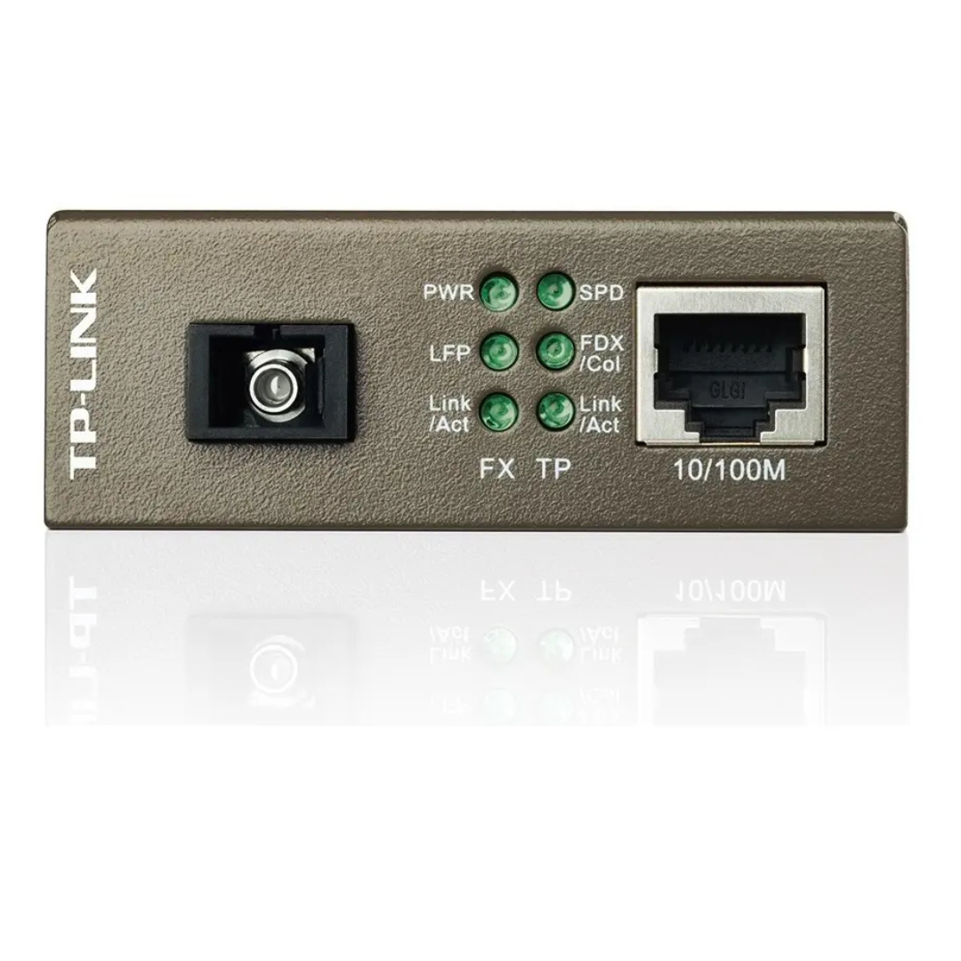 Convertidor Tp link Multimedia Wdm De 10 100mbps Mc112cs Color Negro-2