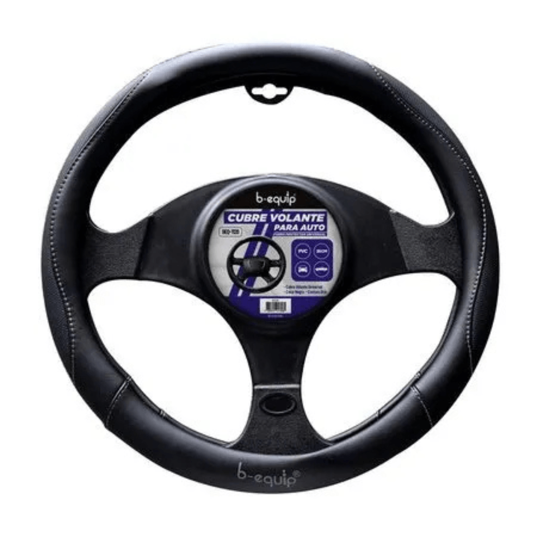 Cubre Volante Para Vehiculos B equip Beq 1120 Negro-2