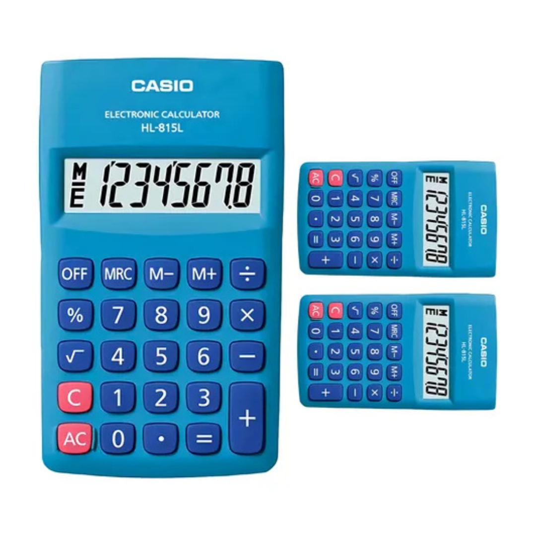 CALCULADORA CASIO HL-815L-BU-1