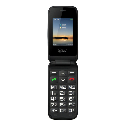 Telefono Senior Mlab 9204 Shell 4g Sos 2.8 Pulgadas Negro-2