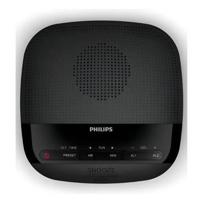 Radio Reloj Digital Philips TAR3205 Color Negro-2