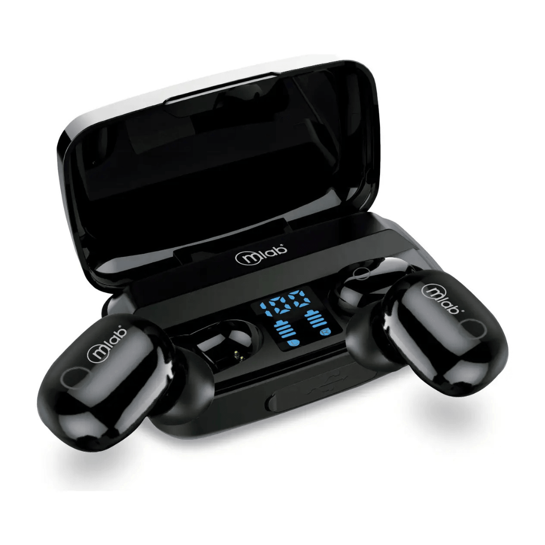 Aud fonos Bluetooth Energy Twins Mlab 8971 In ear Mlab Color Negro-2