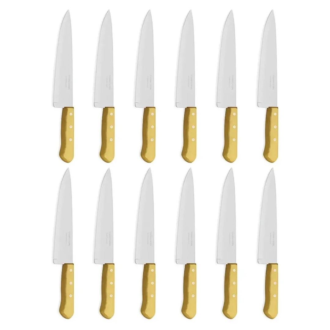 Set Tramontina 12 Cuchillos Acero Inoxidable 22902 005-0