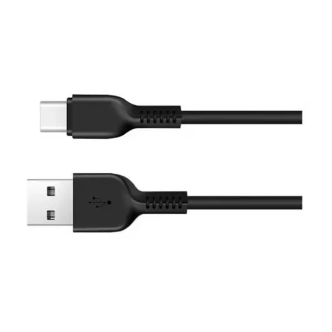 CABLE DE DATOS Y CARGA PHILIPS USB A TIPO-C DLC2242A NEGRO-1