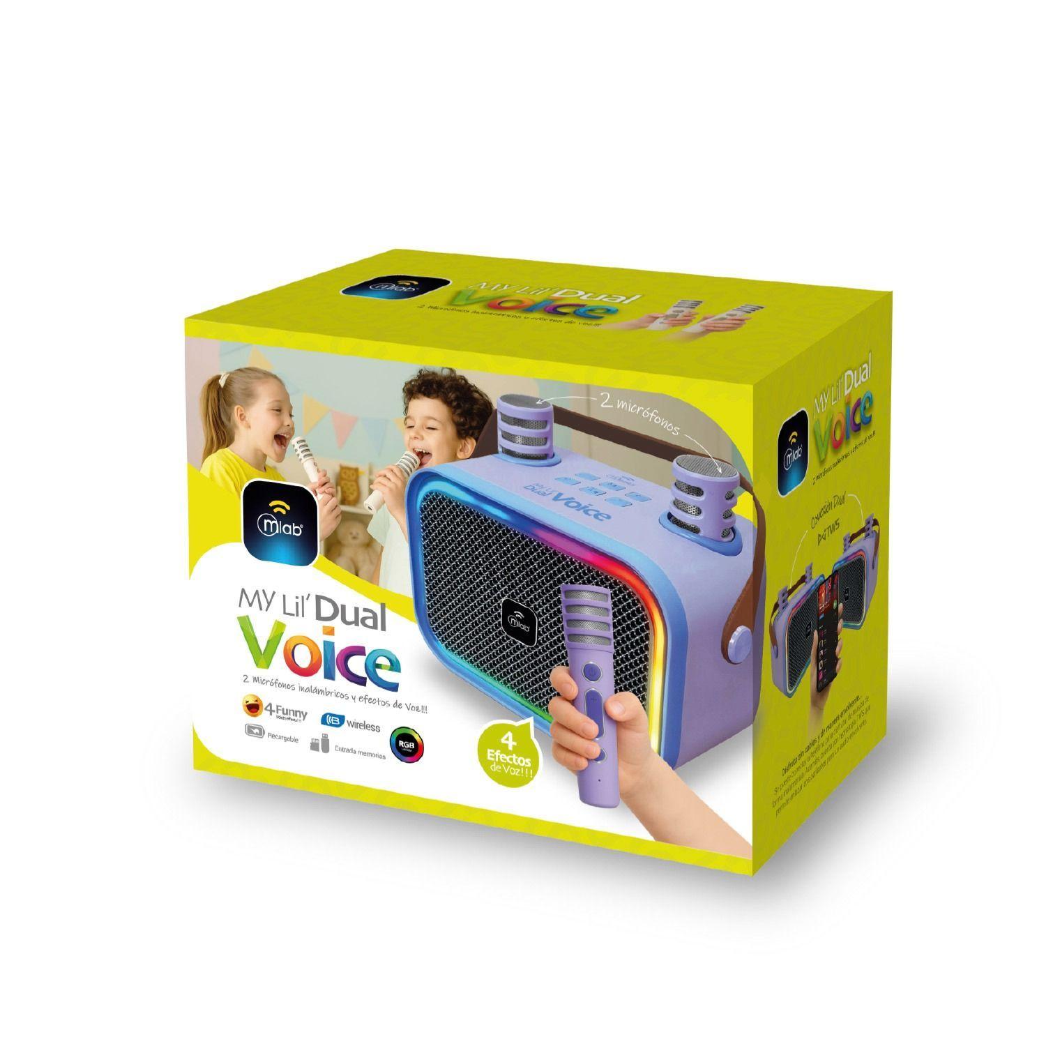 Parlante Mlab My Lil' Dual Voice 09588 Morado-2