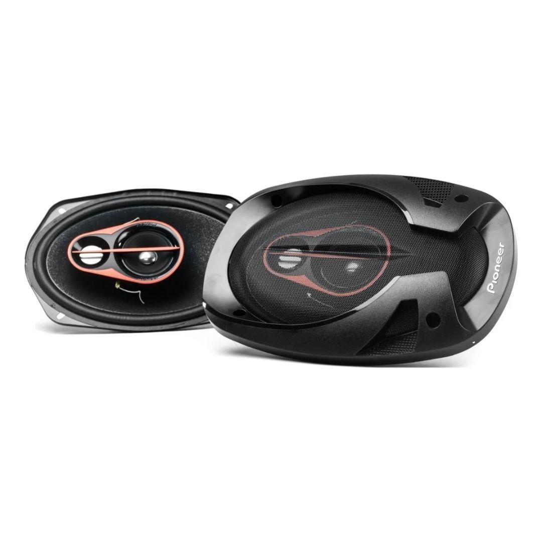 Parlantes Pioneer Ts-r6951s 400 Watts 6x9 3 Vias Ovalados Color Negro-2
