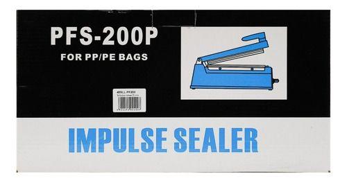 Selladora De Bolsas De 20cm Pfs-200-1