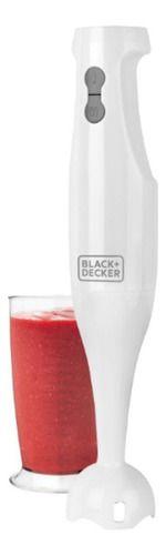 Batidora De Inmersión Black+decker Hb2400 Blanca 220v 200w-1