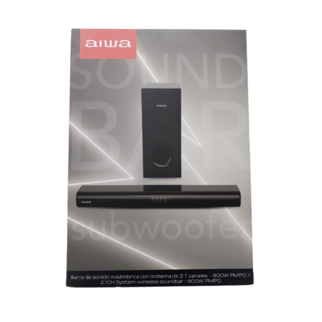BARRA DE SONIDO INALAMBRICA AIWA AWSBC800WW NEGRO -1