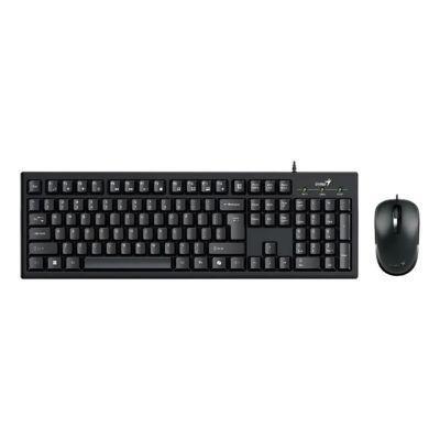 Kit Teclado Y Mouse Genius Usb KM-100SE Español Mouse Negro Teclado Negro-2