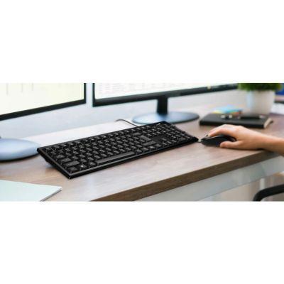 Kit Teclado Y Mouse Genius Usb KM-100SE Español Mouse Negro Teclado Negro-3