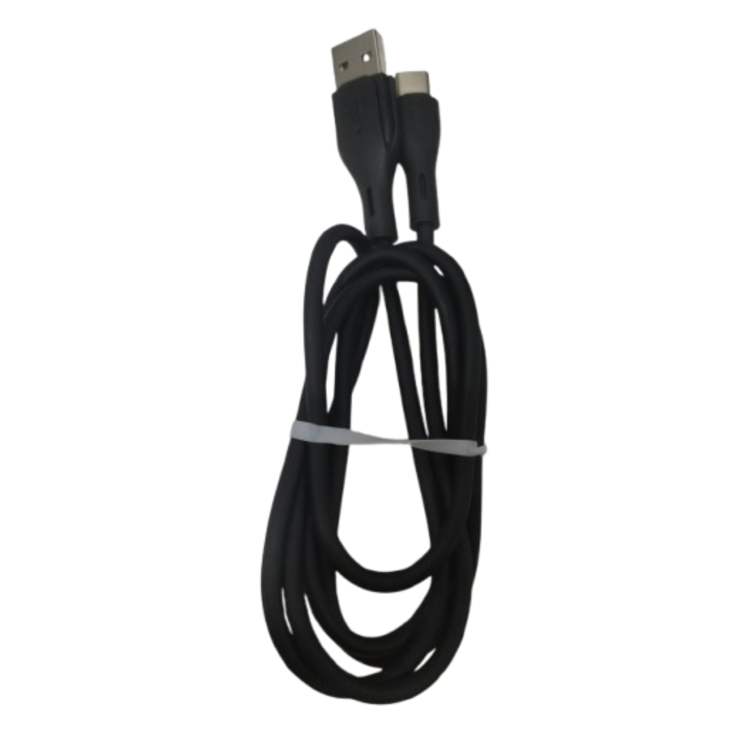 CABLE DE DATOS Y CARGA PHILIPS  USB A TIPO-C DLC4001AB NEGRO-2