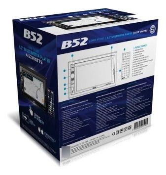 Radio De Auto Con Pantalla B52 Dmm 9020bt B52-7