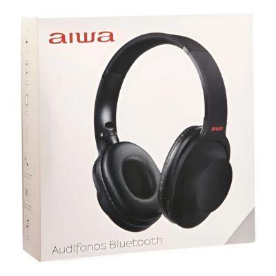 Audífonos Aiwa On-ear Plegables Incluye Micrófono Bt-207 Vc Color Negro-4