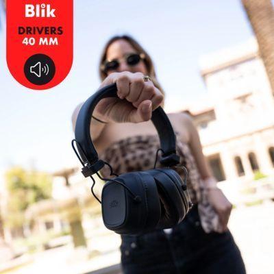 Audífonos Bluetooth Blik Feel250 20Hrs Color Negro-2