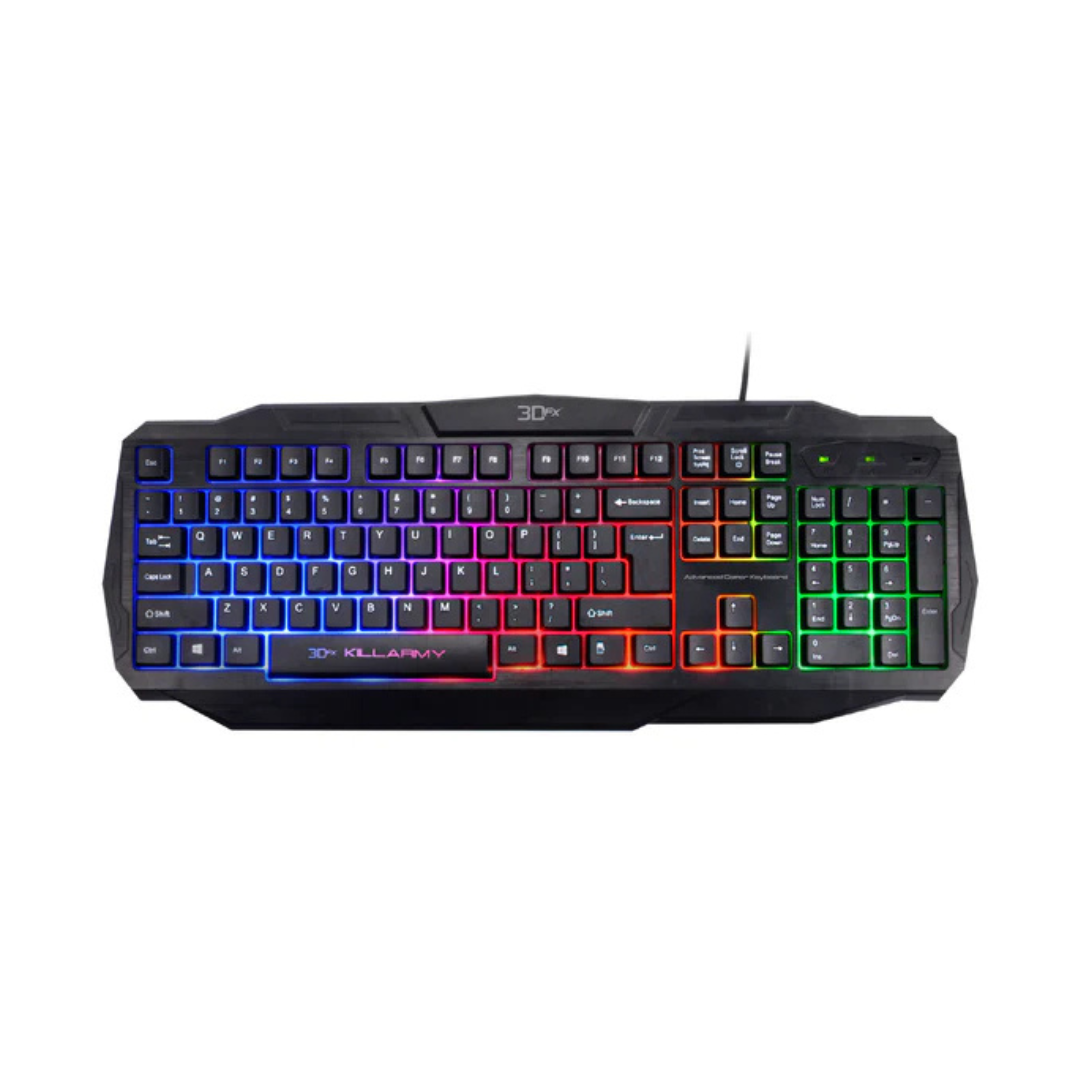 TECLADO PC KILLARMY 3DFX GAMING EXPERIENCE 09072 -0