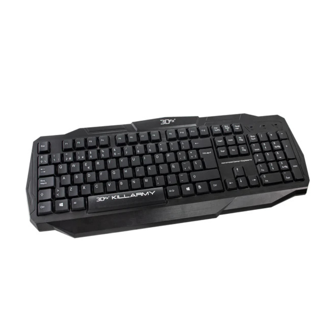 TECLADO PC KILLARMY 3DFX GAMING EXPERIENCE 09072 -1