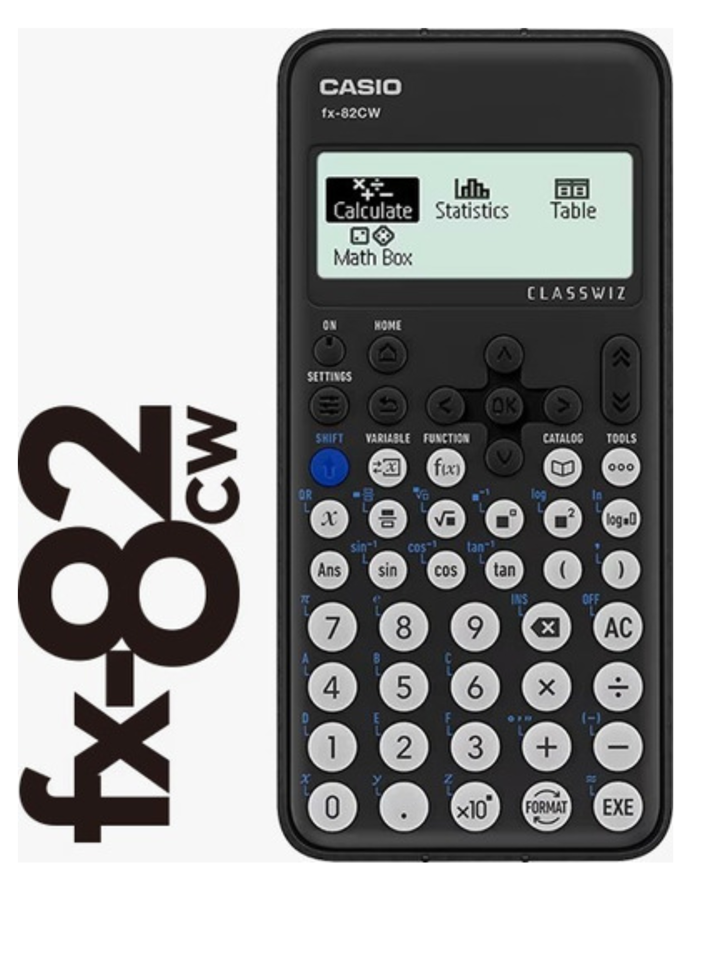 Calculadora Casio Científica Fx-82la-cw Color Negro-1