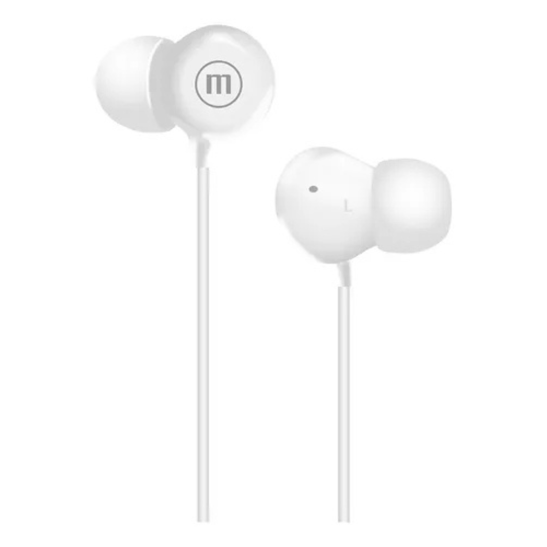 AUDIFONOS MANOS LIBRES MAXELL INBAX BLANCO-2