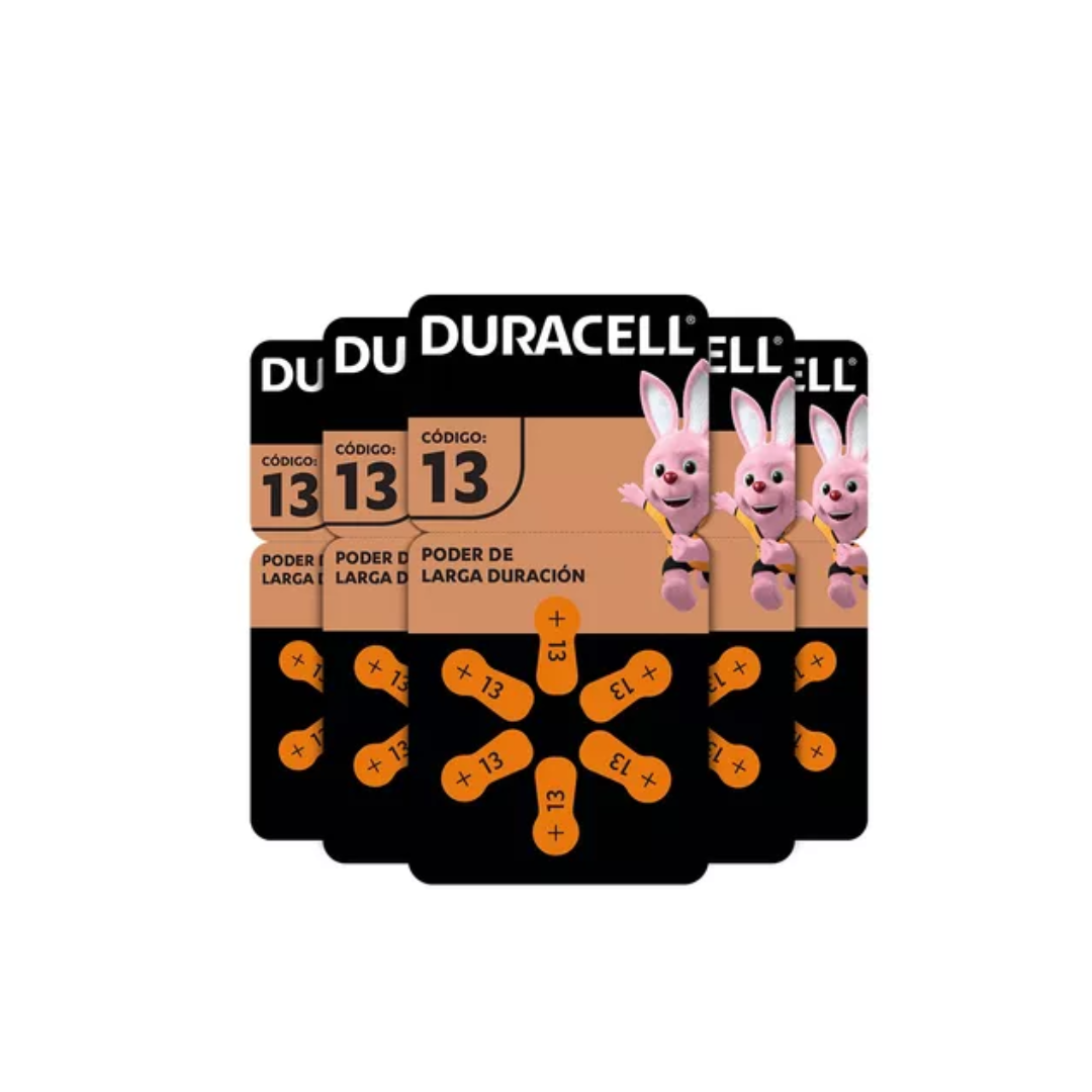 Pila Para Audífonos Duracell Tamaño 312 X6 Unidades-2