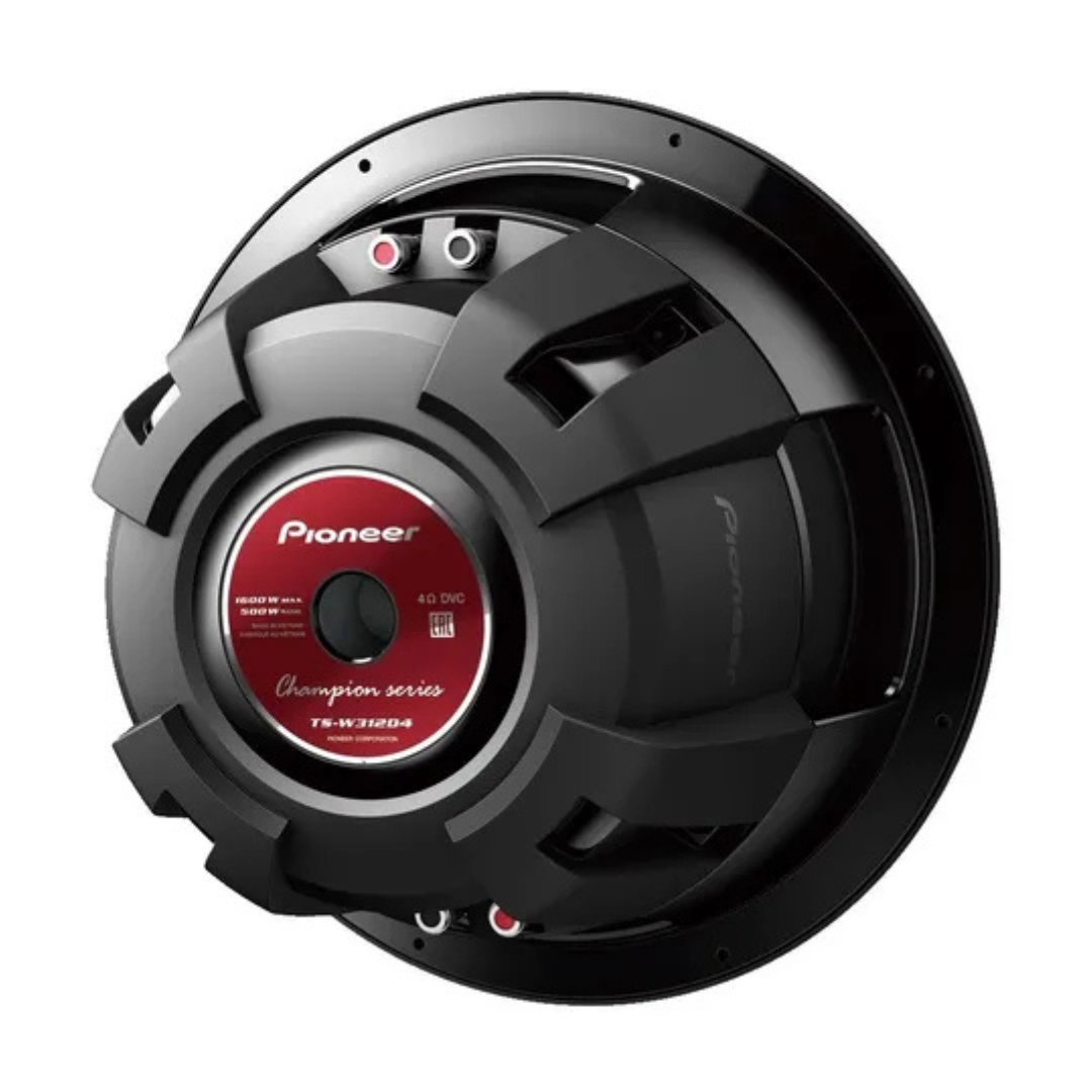 SUBWOOFER DE VEHICULO PIONEER TS-W312D4 NEGRO -0