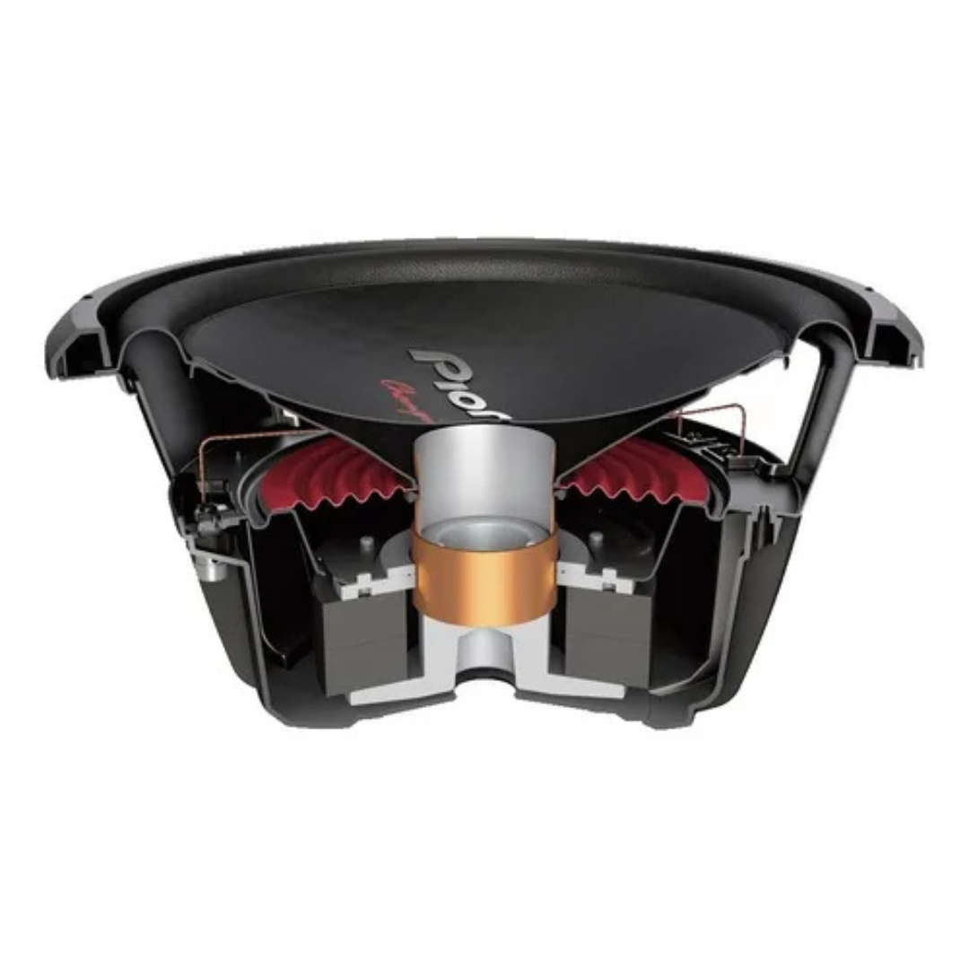 SUBWOOFER DE VEHICULO PIONEER TS-W312D4 NEGRO -1