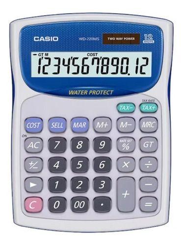 Calculadora De Sobremesa Casio Wm-220ms-0