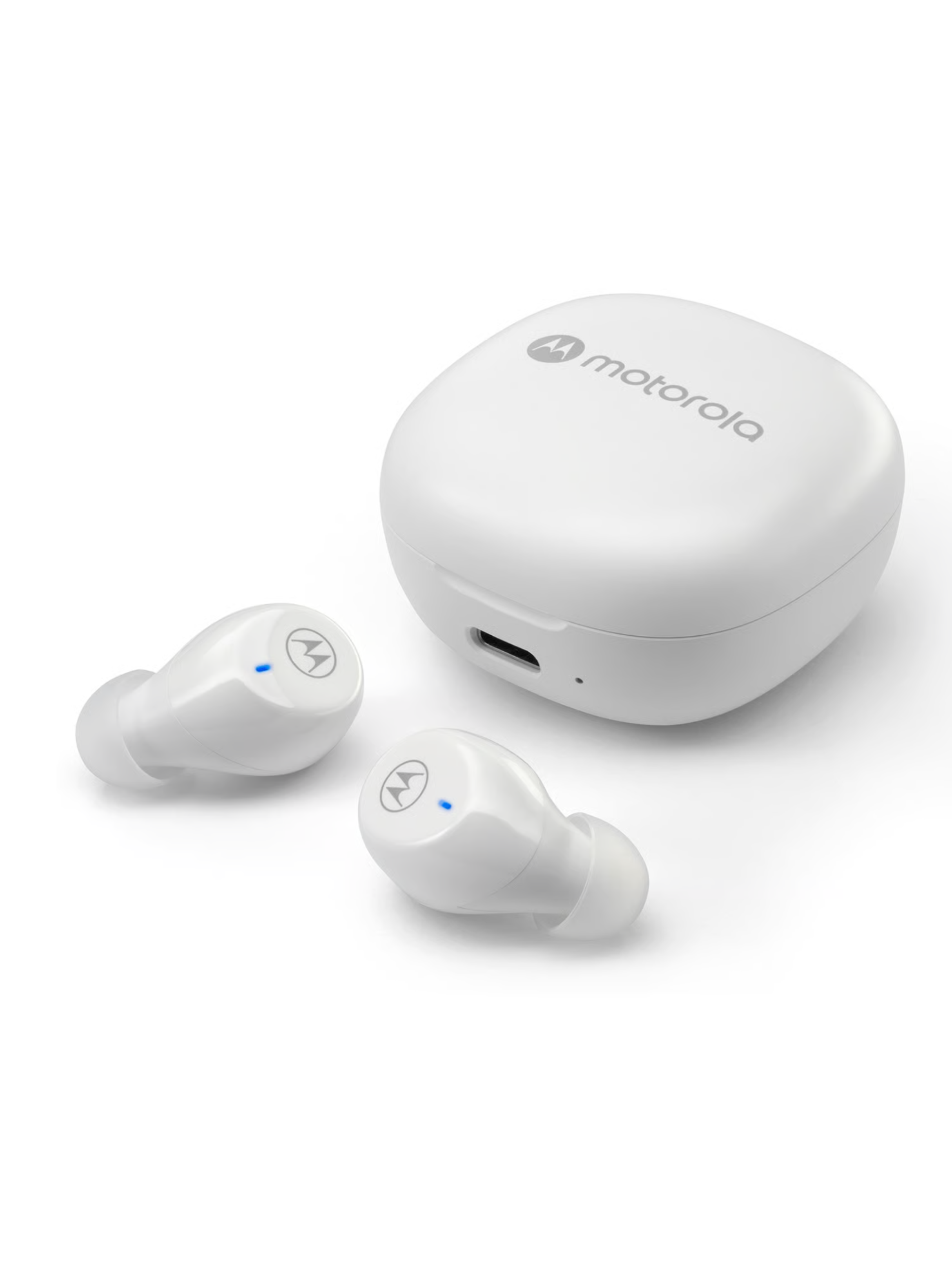 Audifonos Motorola Moto Buds 105 Tws In Ear Bluetooth Blanco-2