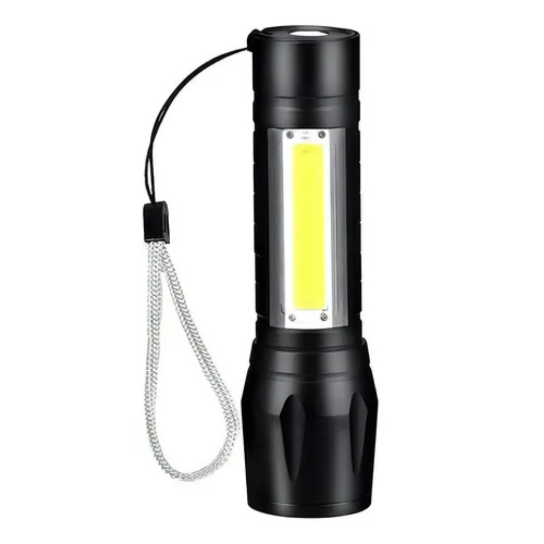 MINI LINTERNA USB CHARGE MRY7013 NEGRO-1