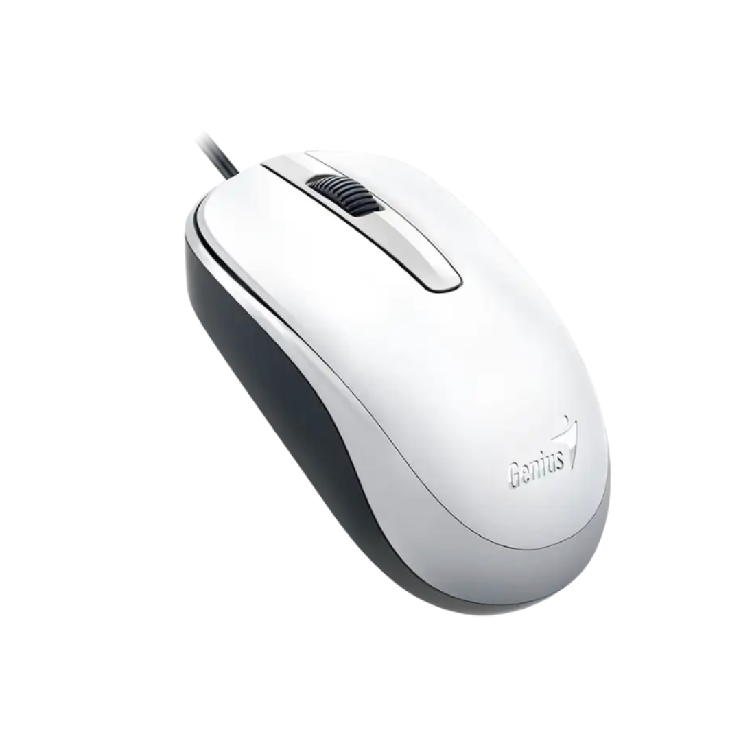 CLASICO MOUSE OPTICO GENIUS DX-120 USB-A BLANCO-2