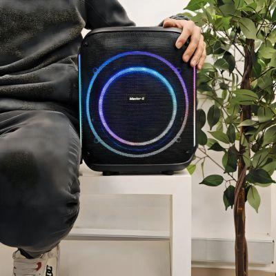 Parlante Portátil Karaoke Bluetooth Beatbox+ Master-g Color Negro-3