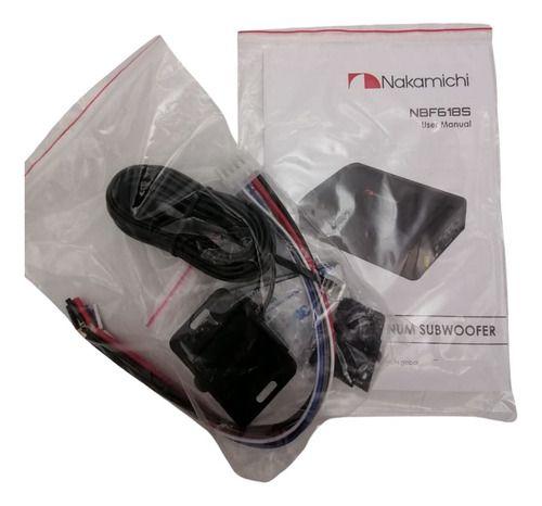 Subwoofer Nakamichi Nbf Series Nbf618s 1000w 6x8-4